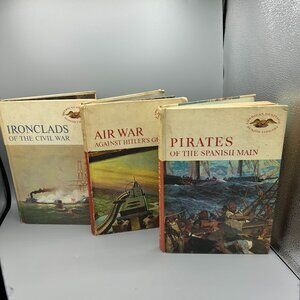 American Heritage Junior Library 3-Book WWII & Civil War HC Set